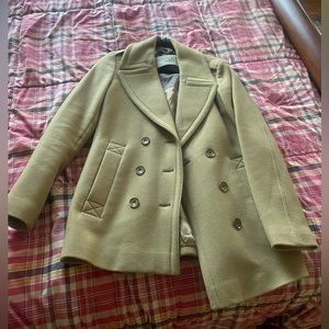 Burberry pea coat